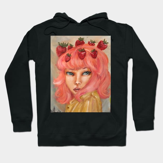 Strawberry Shortcake Hoodie by YaebaArts